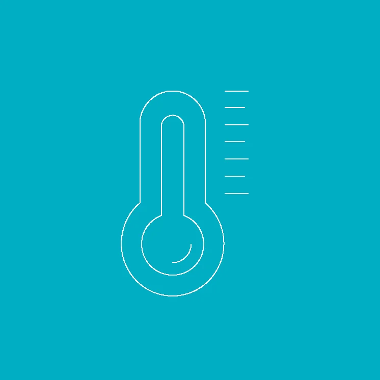 Continuous operating temperature of -20 to 50°C